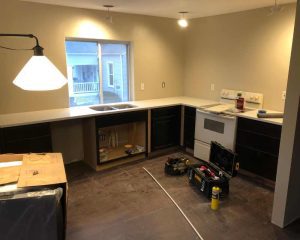 Kitchen under remodel