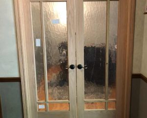 New Wooden Door Installed