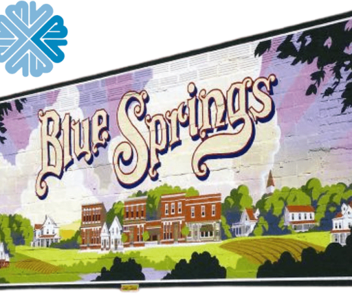 Blue Spring MO mural